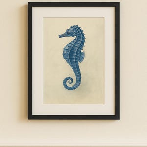 Seahorse Art Print