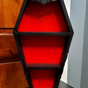 Coffin Shelf 2 foot tall Custom made