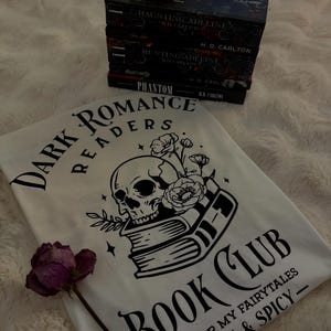Dark Romance Readers Book Club Tee - Dark Romace Society