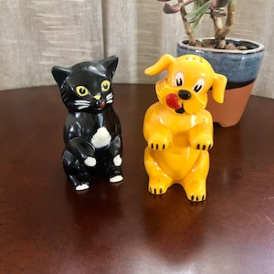 Anthropomorphic Salt and Pepper Shakers