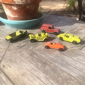 Set of Tootsie Toy Trucks
