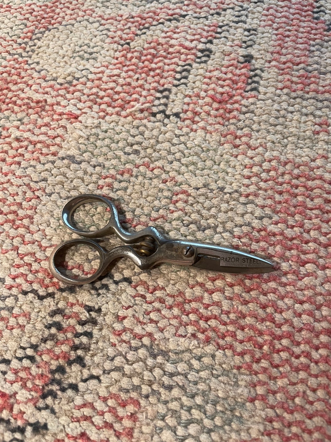 Antique Button Hole Scissors Vintage Needlework Tools - Etsy