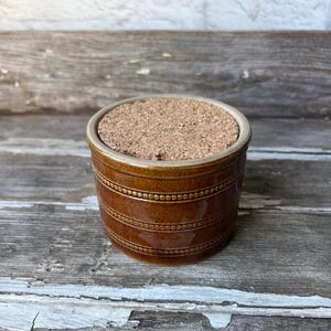 Antique  French Poterie du Berry (Berrichon Pottery) Stoneware Salt Glaze Crock with Cork
