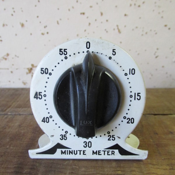 Vintage Minute Meter Kitchen Timer