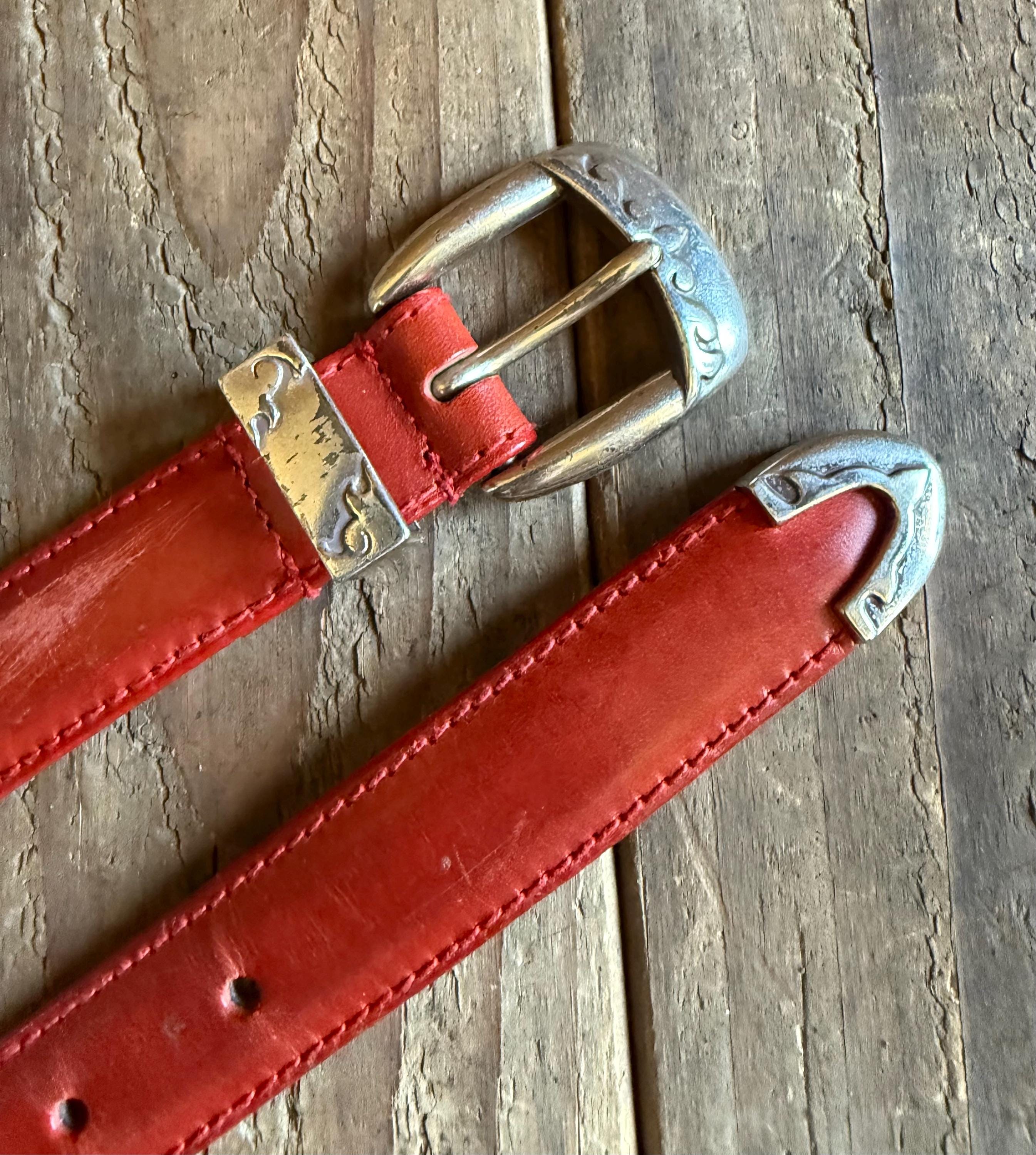 Red Belt Small - Etsy