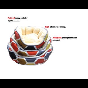 dog Bed for Dogs & Cats, Durable Warm Dog Bed, Washable Sleeping Puppy Bed, Soft Calming Cat Beds for Indoor,Outdoor