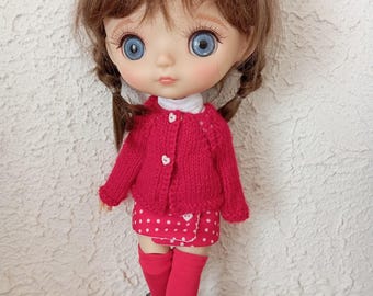 A Paris, tenue pour poupée Mori Lolli de Ruby Red
