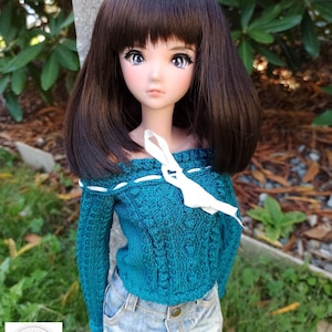 Automne écossais, pull pour Smart Doll (60 cm)