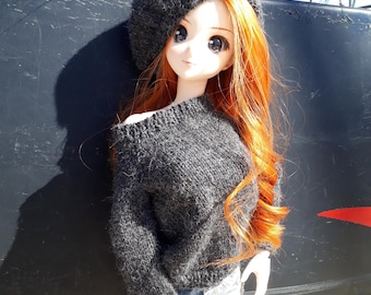 302. Fiche tricot Collège pour poupée Smart Doll classique
