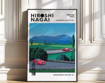 Hiroshi Nagai Art Print Poster, Digital download
