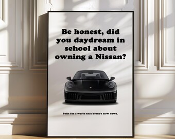 Porsche 911 992 Carrera 4 GTS, porsche poster, car poster, sports car wall art, supercar wall art, automotive wall art