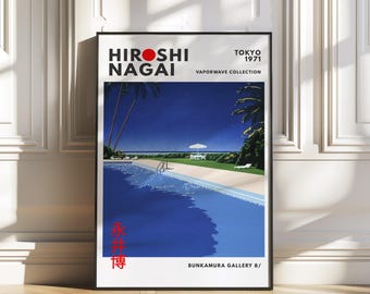 Hiroshi Nagai Art Print Poster, Digital download