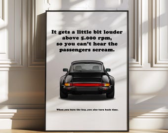 Porsche Poster