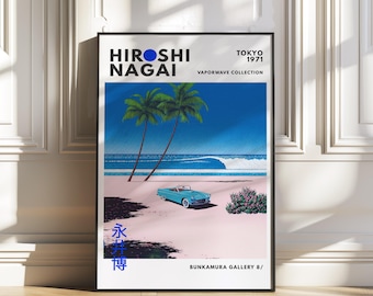 Hiroshi Nagai Art Print Poster, Digital download