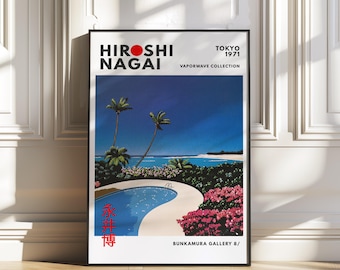Hiroshi Nagai Art Print Poster, Digital download