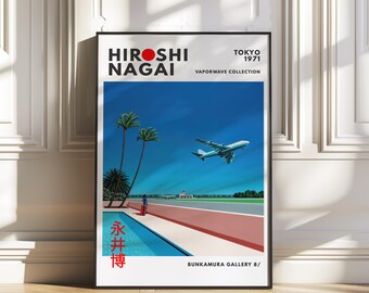 Hiroshi Nagai Art Print Poster, Digital download