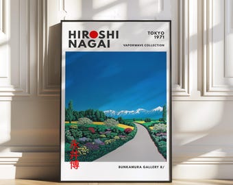 Hiroshi Nagai Art Print Poster, Digital download