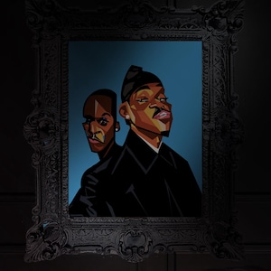 The Clipse Minimalist Art Print, Chic Wall Decor, Museum-Quality Paper Poster