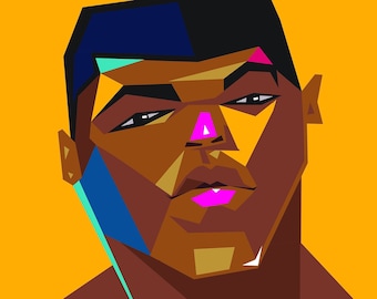 Impresión de Muhammad Ali