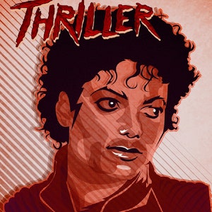 Michael Jackson Thriller Print
