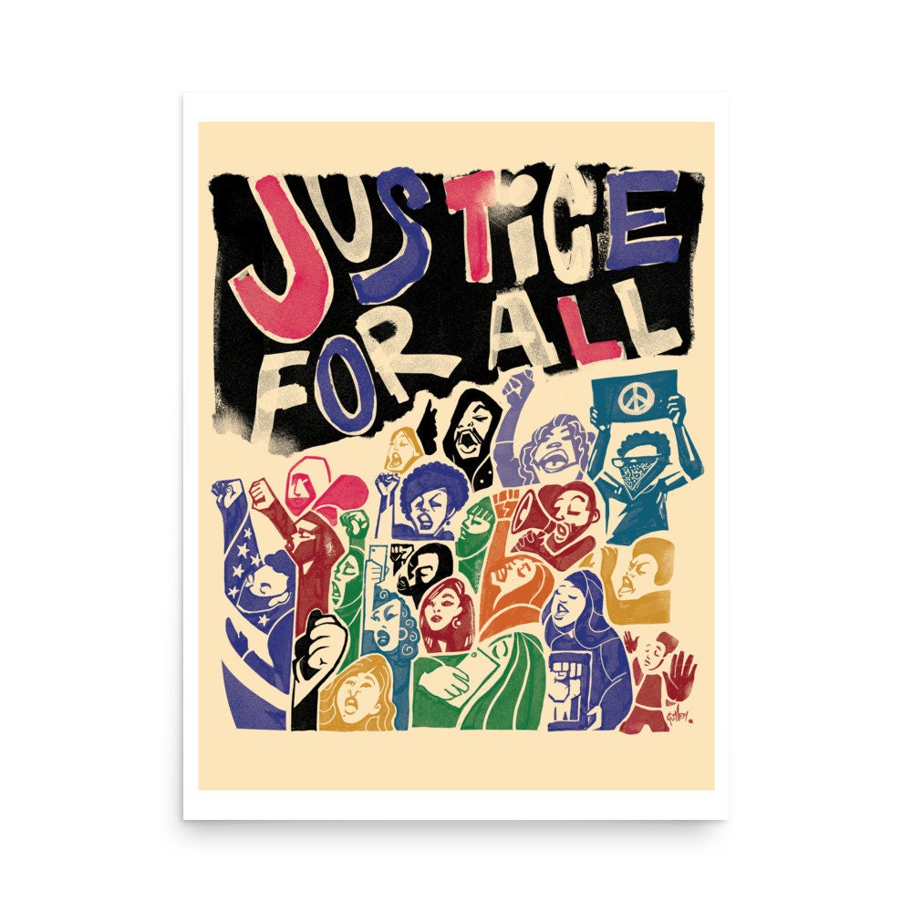 justice-for-all-etsy for Free Printable And Justice For All Poster Justice for All - Etsy for Free Printable And Justice For All Poster