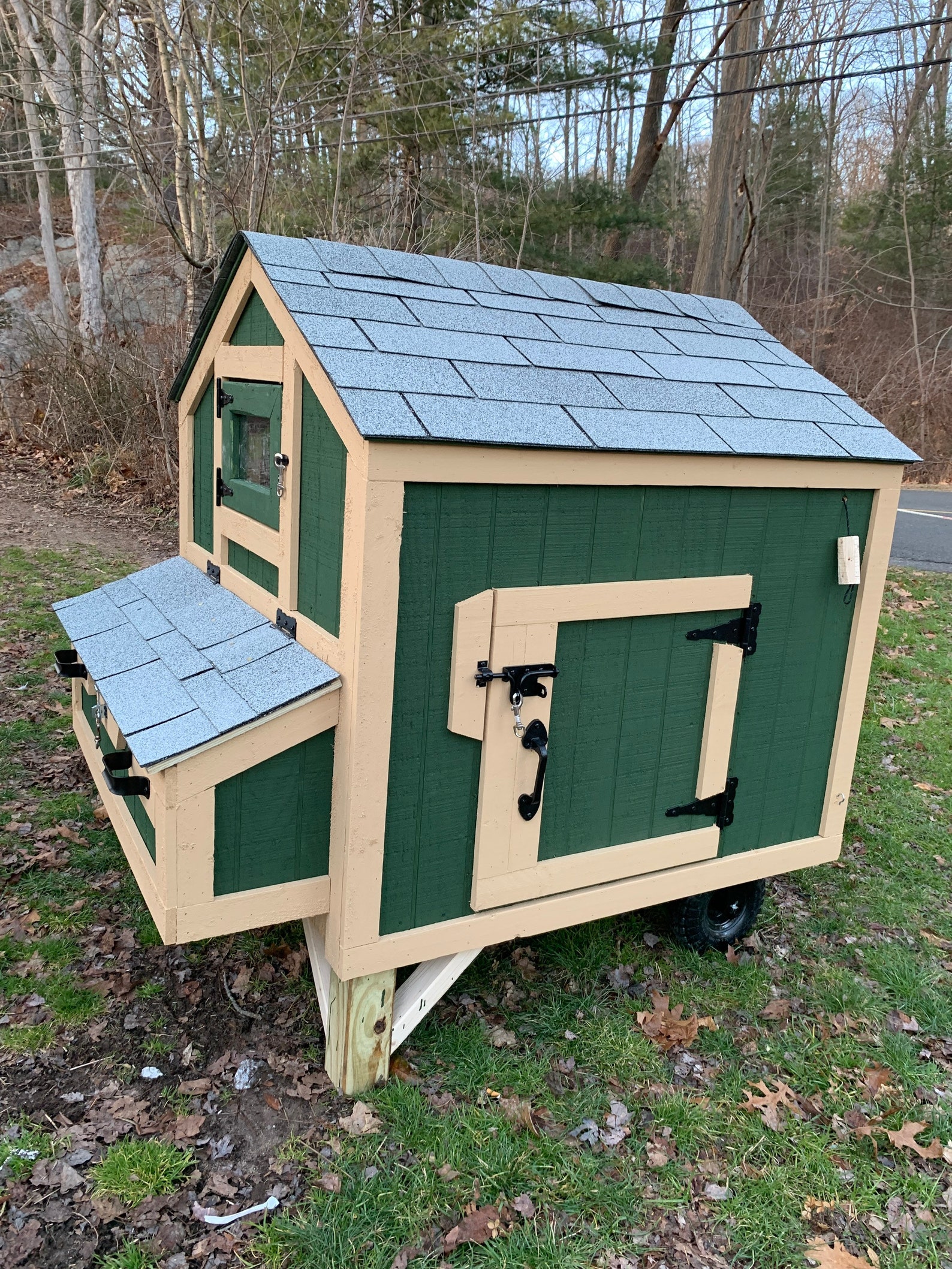 Mobile Predator Proof Chicken Coop Etsy