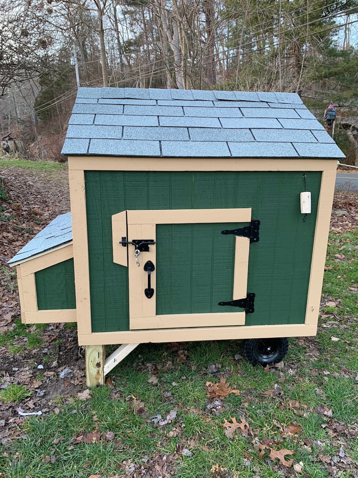 Mobile Predator Proof Chicken Coop Etsy
