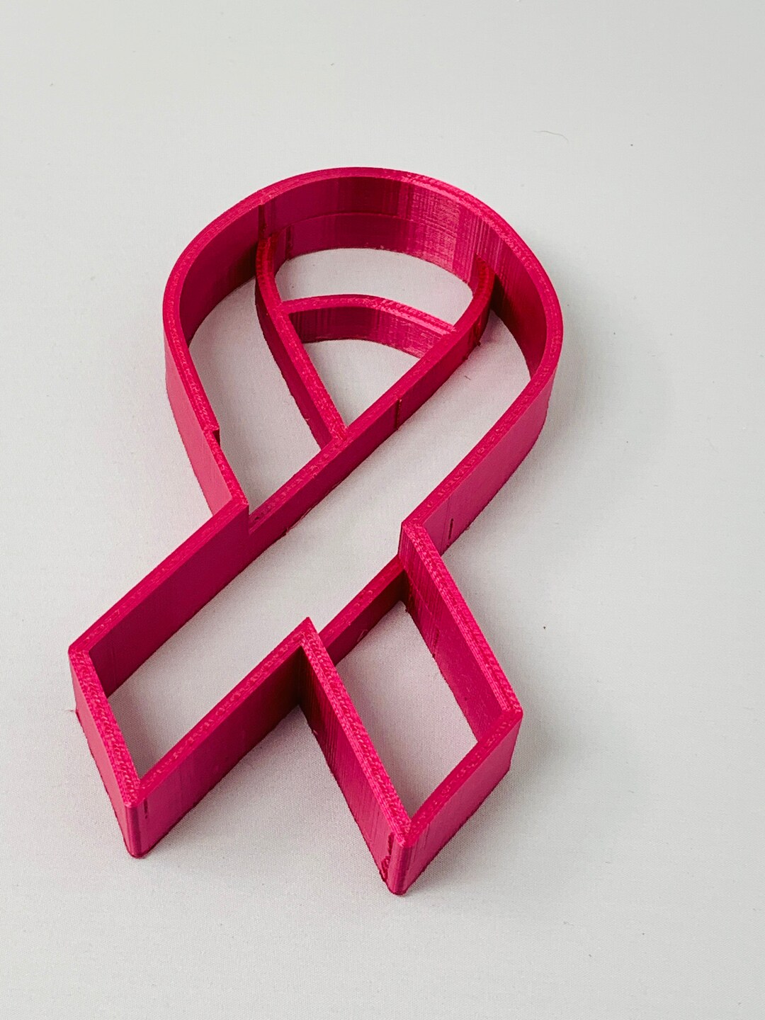 Ribbon Breast Cancer Awareness Cookie Cutter Etsy