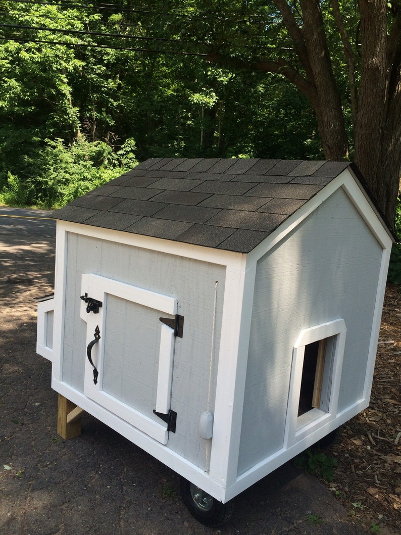 Mobile Predator Proof Chicken Coop Etsy