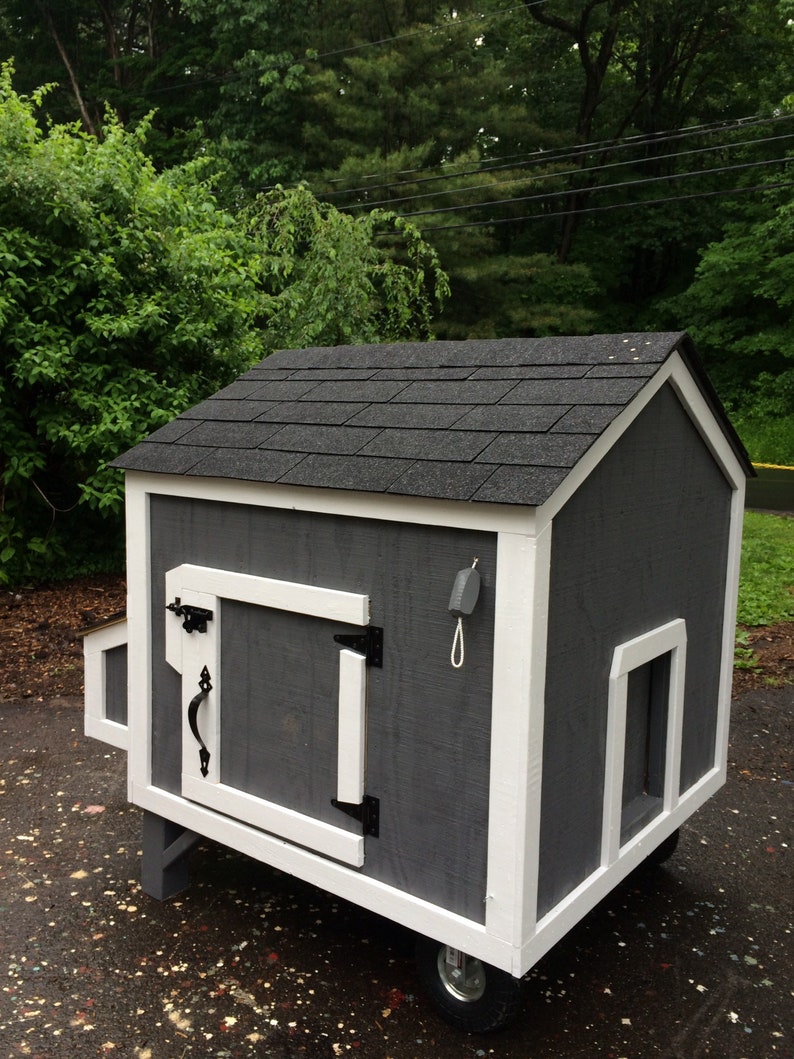 Mobile Predator Proof Chicken Coop Etsy