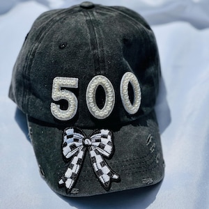 Pearls & Pit Stops Cap