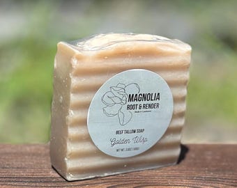Handmade Oatmilk and Honey Soap Bar – Beef Tallow and Coconut Oil