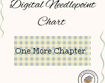 One More Chapter Digital Needlepoint Chart