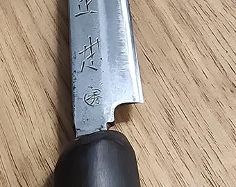 Klasyczny japoński nóż MASAMOTO Tsukiji Takohiki – nóż kuchenny ze stali węglowej – ostrzony ręcznie