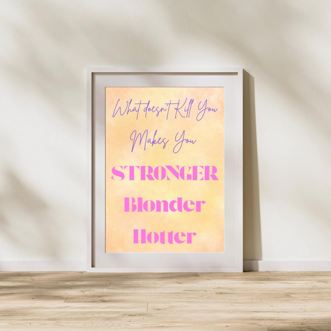 Megan Moroney inspired printable poster- digital print- trendy bedroom-office- country wall decor