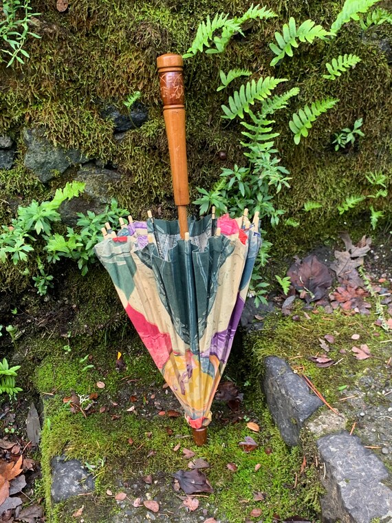 Art Deco Valentine Gatsby 1920's Flapper Parasol - image 3