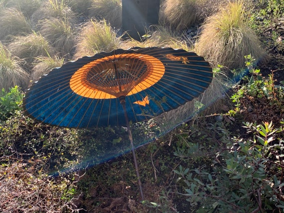 Antique Art Deco Paper Parasol