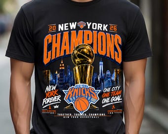 New York Knicks basketball Champions 2026 T Shirt, Basketball Champions Shirt, NYC Basketball Fan Tee, Championship Celebration Gift
