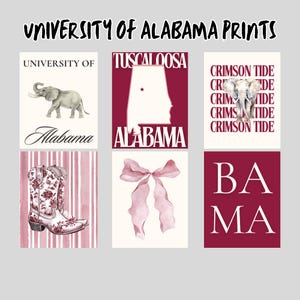 University of Alabama Digital Prints