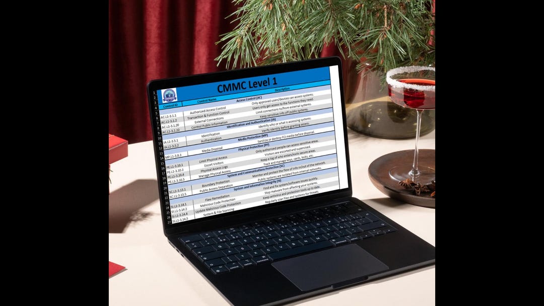 CMMC Level 1 Self-assessment | Dod Cybersecurity Compliance Guide | FCI ...