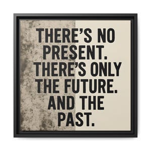 Framed Canvas, Ozzy Osbourne Quote Print, Matte Wall Decor, Multi-color Art, Rock Music Gift, Home Office Decoration