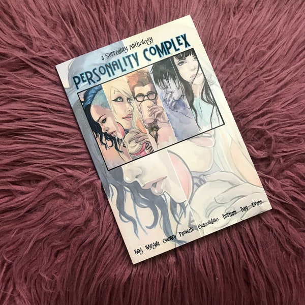 Surreality Personality Complex Anthology Graphic Novel Watercolor Comic Book Carla Wyzgala Carlations
