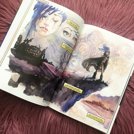 Surreality Hardcover Watercolor Graphic Novel Comic Book - Etsy Norway