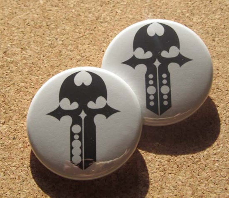 The World ends with you Key pins TWEWY 5 pins set Etsy