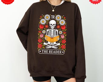 Vintage tarotkaart-sweater • Witchy occulte kleding