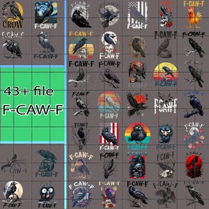 40+ F-Caw-F PNG、花柄の頭蓋骨PNG、面白いカラスのデザイン、カラスのPNG、カラスのデジタルPNG、ゴシックカラス、カラスのPNG、F Caw F、鳥PNG、商用利用