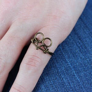 Heart Ring - Jewelry For Woman - Gift for Mom or Daughter - Mother&#39;s Day Gift  For Young New Mom. Custom Size Rings For Women Teen Valentine