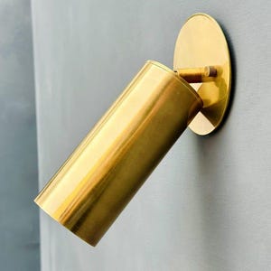 Raw brass spot Light Wall Light Flush Mount