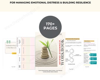 Beyond Overwhelm Workbook: Therapist-Designed Anxiety & Stress Relief (PDF Download