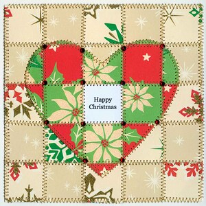 A Heartfelt Message Paper Quilt Card Pattern GC108b image 3